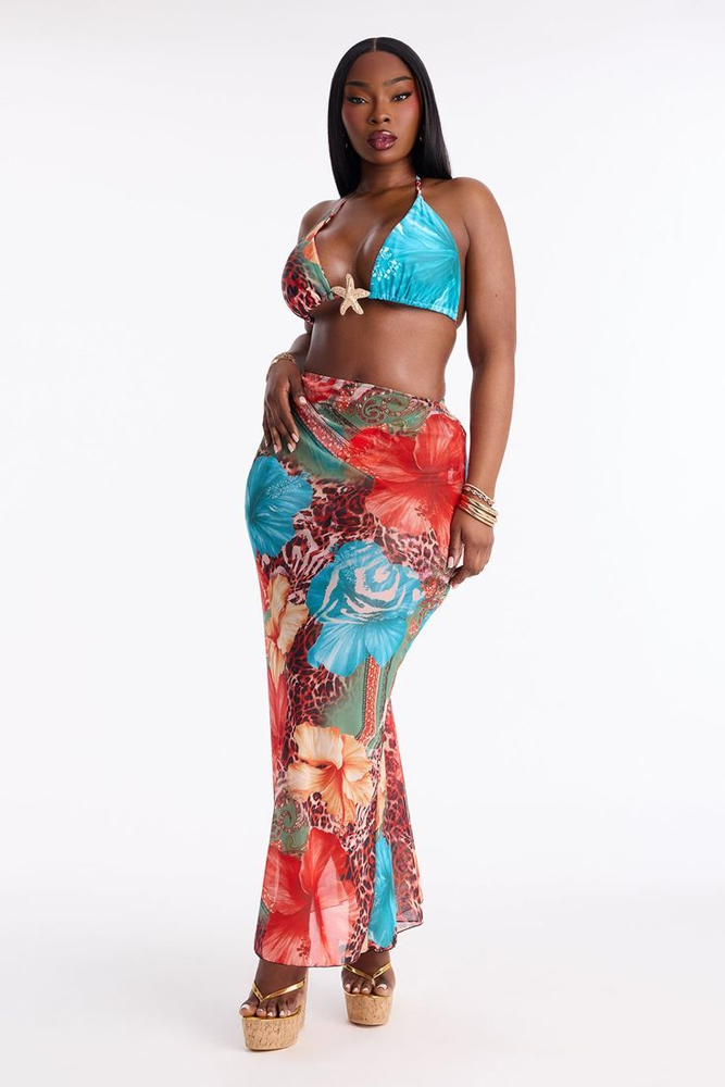Damen Übergröße Sommer Boho Bl – Maxi Dress Halter Bewertung und Preis