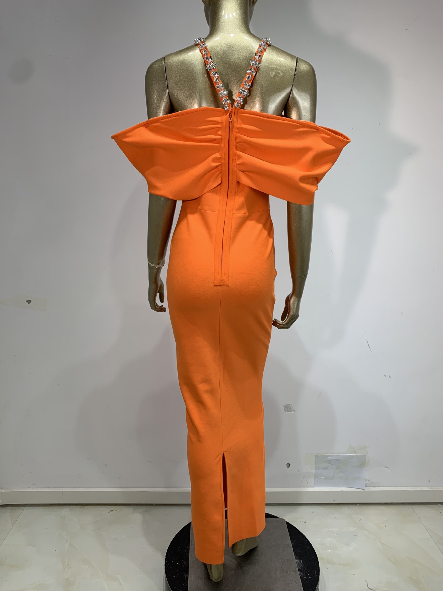 Damen Neuankömmling Europäisch – Maxi Dress Halter Bewertung und Preis