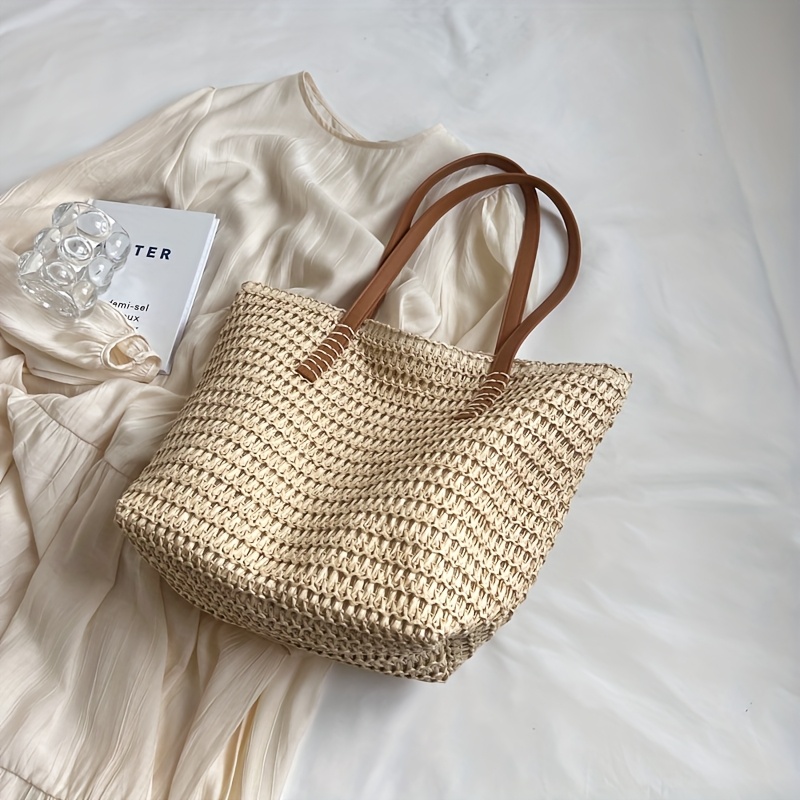 Modische und vielseitige geweb – Crochet Bag Raffia Bewertung und Preis