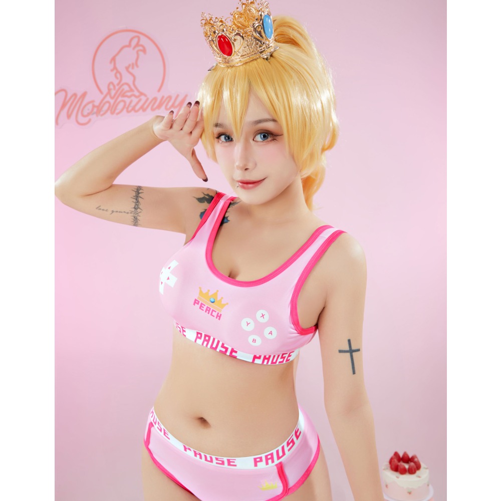 MOBBUNNY Peach Derivative Spor – Bralette Triangle Set Bewertung und Preis