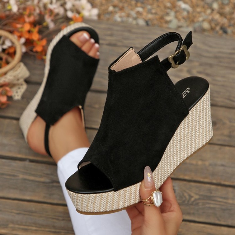 Damen-Sandalen Sommer Keilabsa – Wedge Espadrille Women Bewertung und Preis