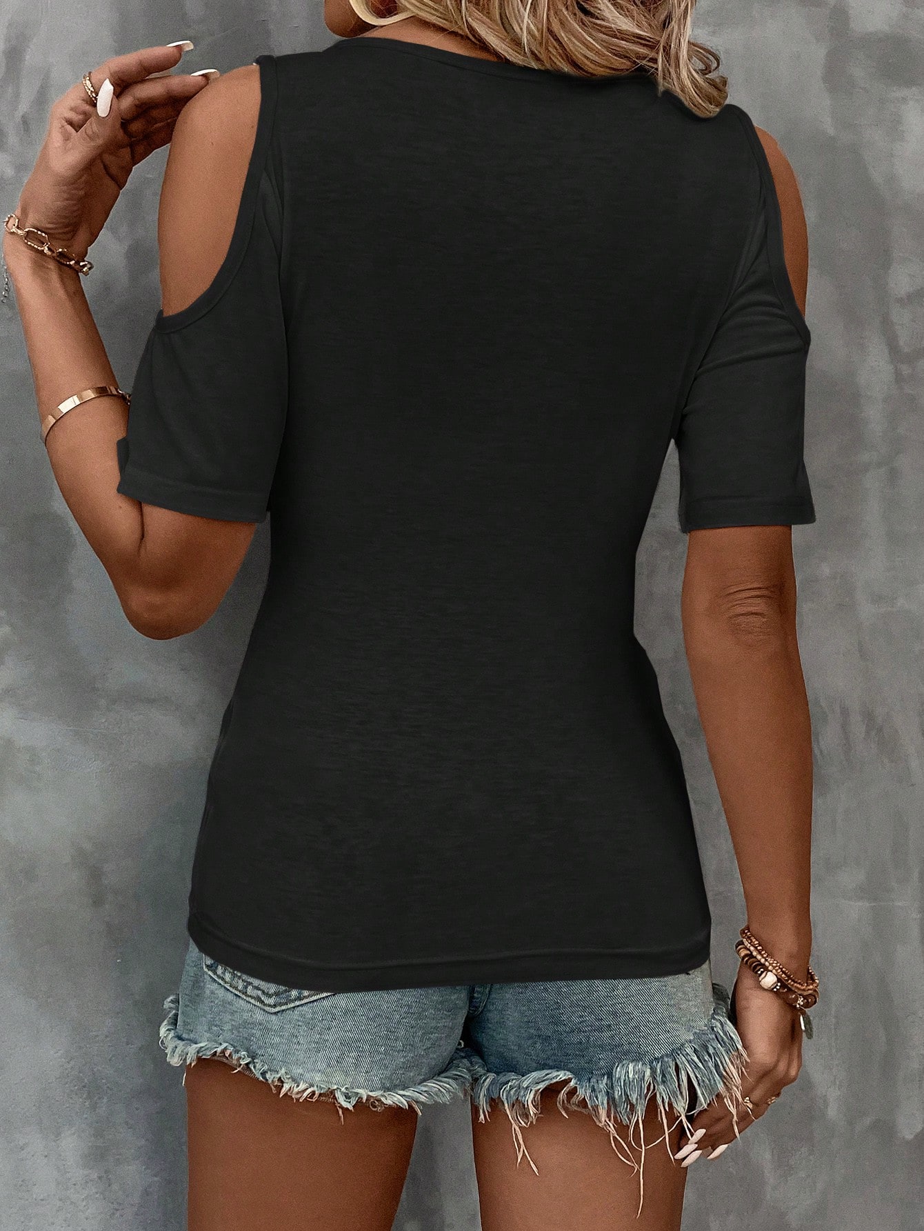 Einfarbiges, schulterfreies, k – Blouse Off Shoulder Bewertung und Preis