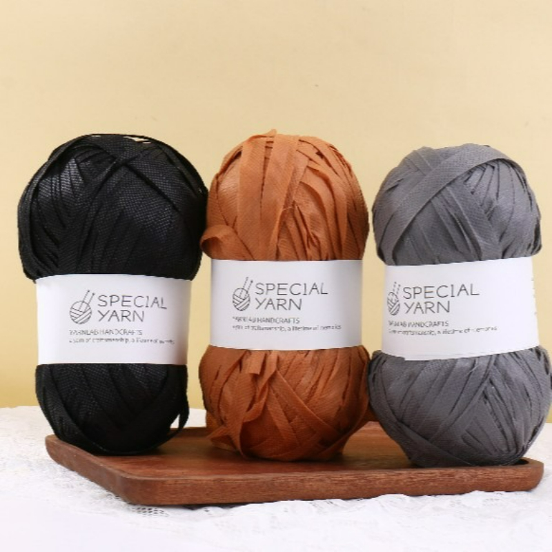 100g/Stück Raffia Flachgarn fü – Crochet Bag Raffia Bewertung und Preis