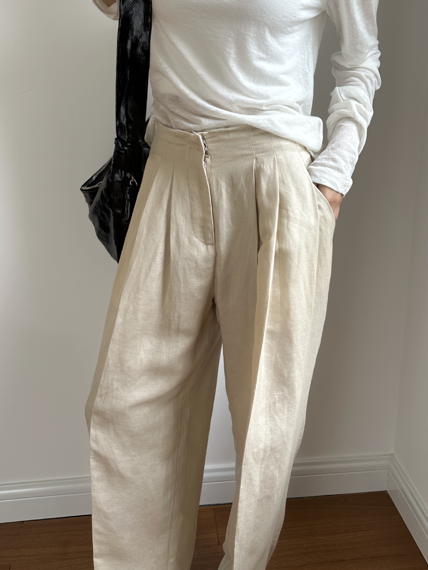 Lässige Leinenhose mit weitem  – Linen Pant Wide Bewertung und Preis