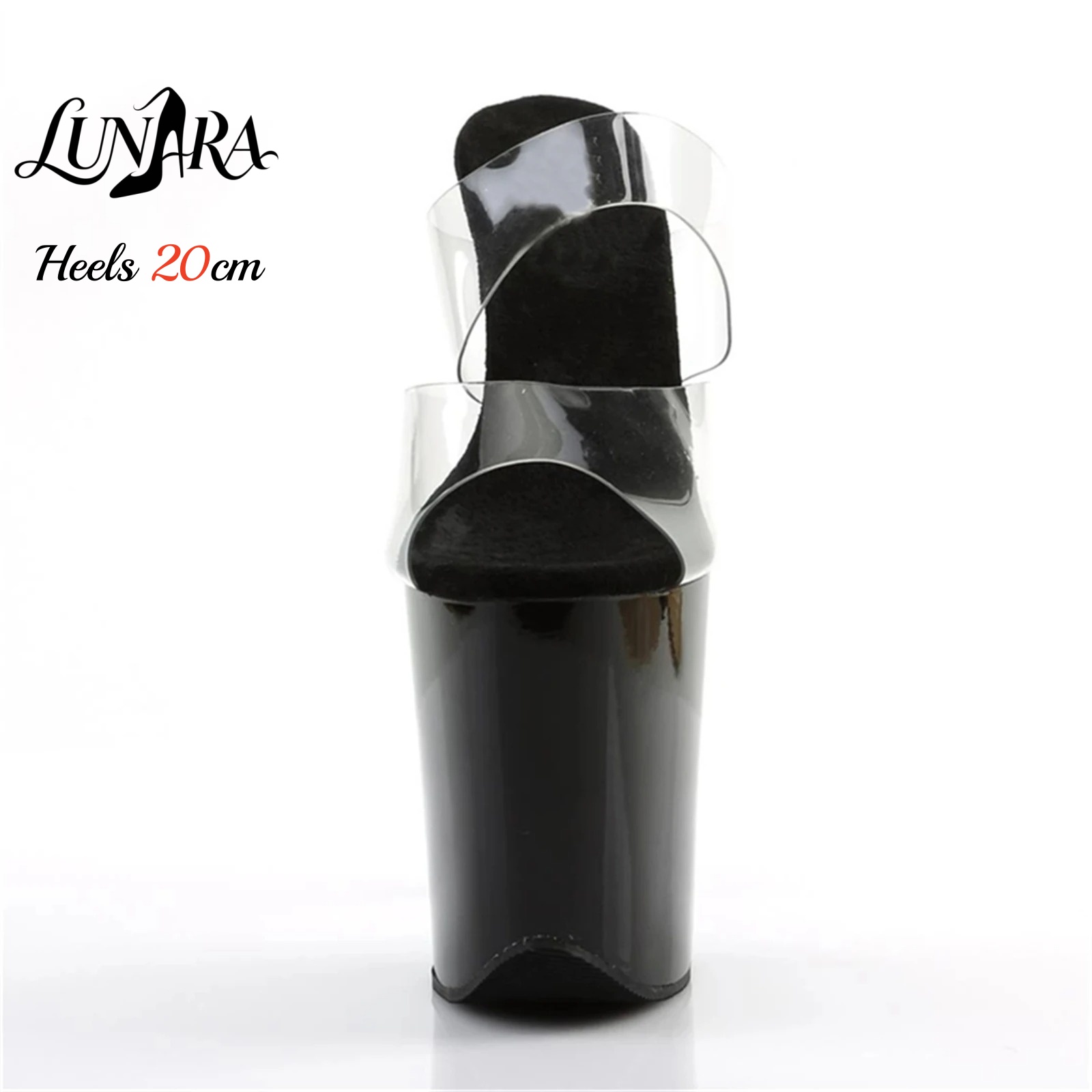 20cm Transparente PVC-Riemchen – Sandal Strappy Heeled Bewertung und Preis
