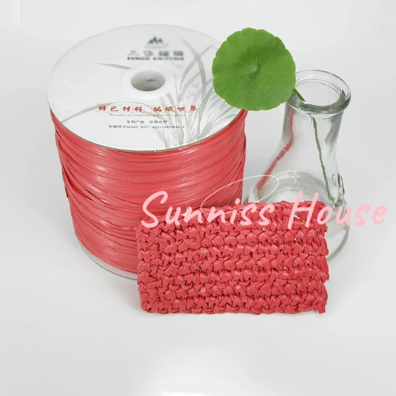 600m mattes Bastgarn, 330g Häk – Crochet Bag Raffia Bewertung und Preis