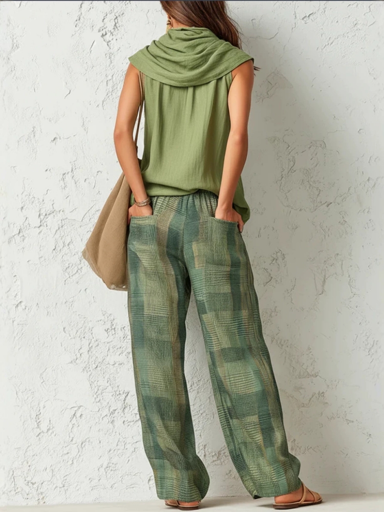Neues Sommer-Damen-Hosen-Set,  – Linen Pant Wide Bewertung und Preis