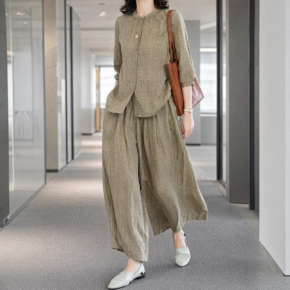 2026 Übergrößen Freizeitanzug  – Linen Pant Wide Bewertung und Preis