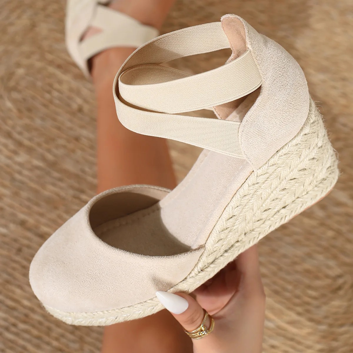 Cover Toe Damen Espadrille Kei – Wedge Espadrille Women Bewertung und Preis