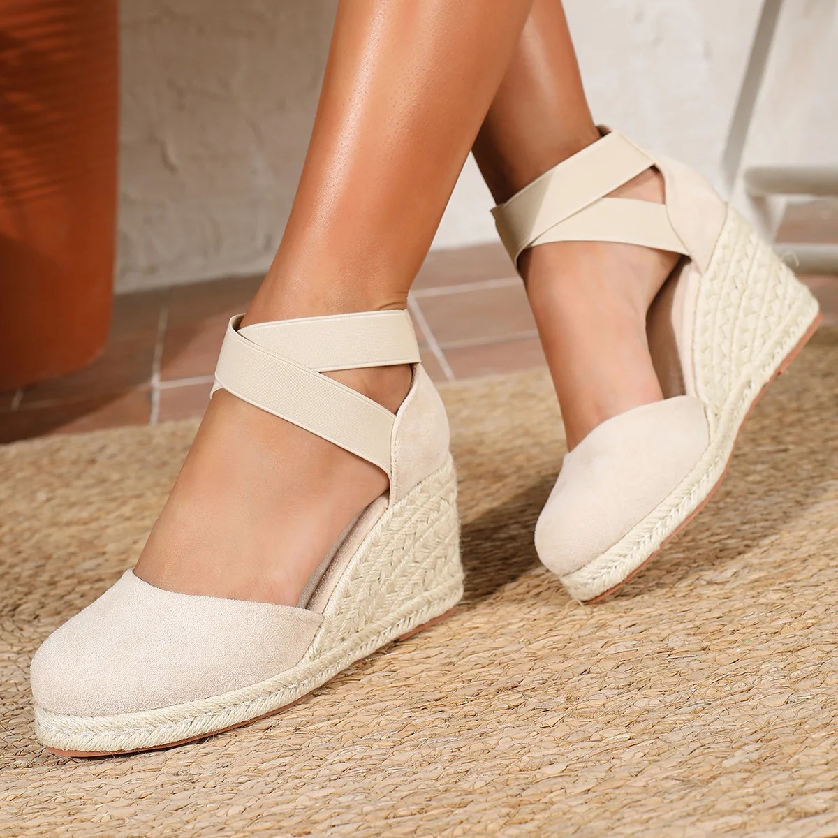 Cover Toe Damen Espadrille Kei – Wedge Espadrille Women Bewertung und Preis