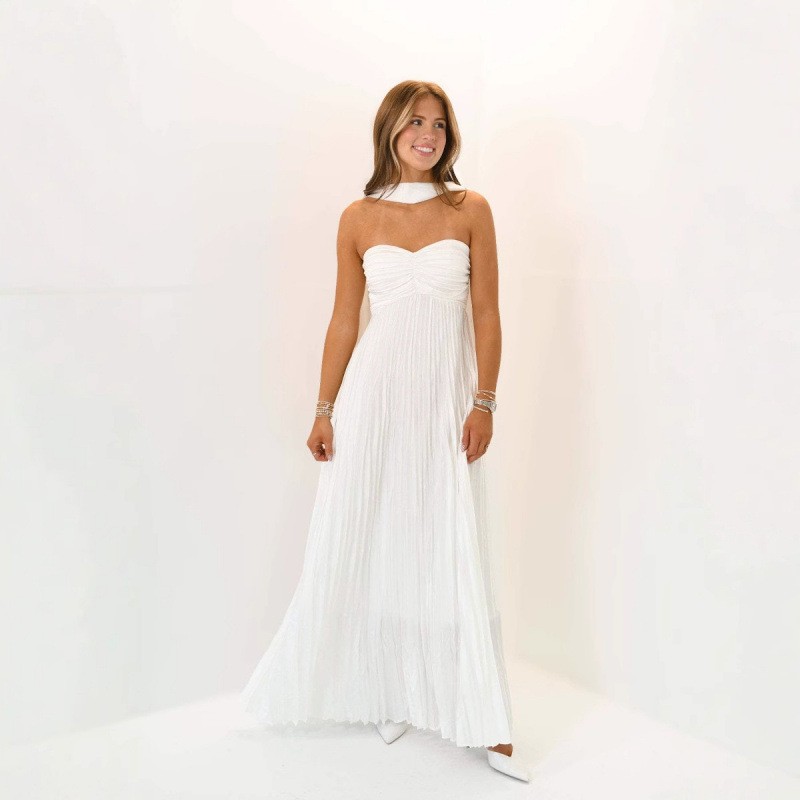 Hochzeitsgast-Kleid Elegantes  – Maxi Dress Halter Bewertung und Preis