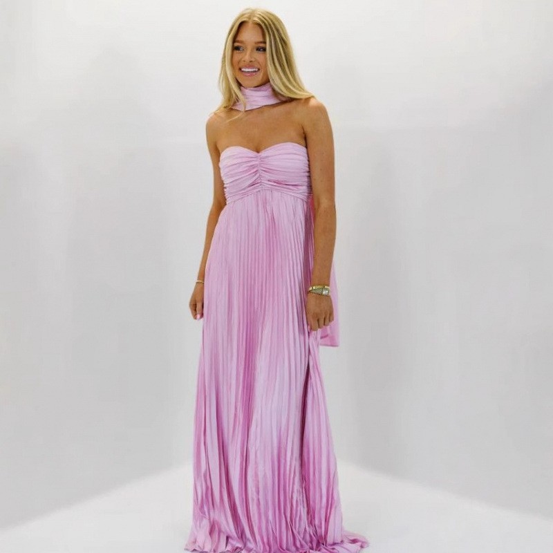 Hochzeitsgast-Kleid Elegantes  – Maxi Dress Halter Bewertung und Preis
