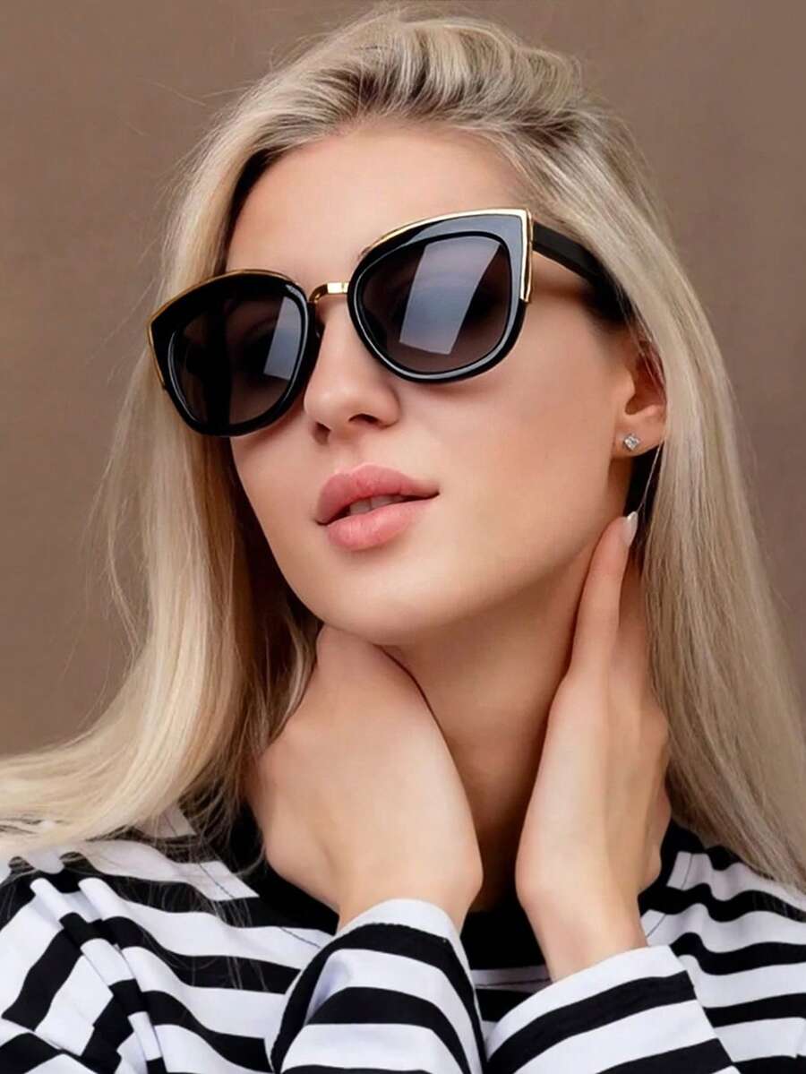 1/2/3/4 Stück Übergroße Cat-Ey – Sunglasses Cat Eye Bewertung und Preis