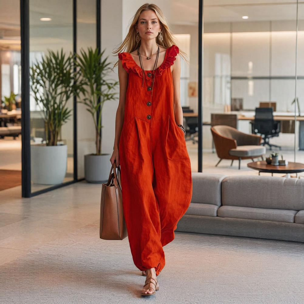 Relaxed Fit Romper für Damen,  – Jumpsuit Linen Relaxed Bewertung und Preis