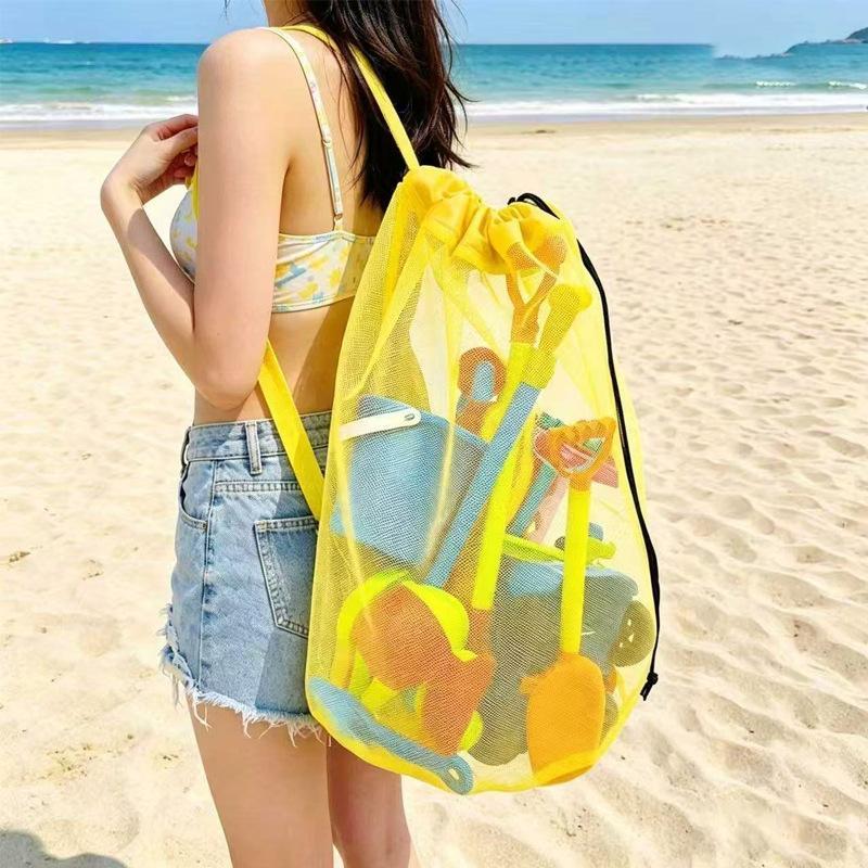 Große, tragbare Netz-Strandtas – Tote Bag Beach Bewertung und Preis
