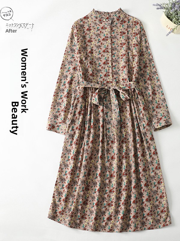 Elegantes Blumenmuster A-Linie – Midi Skirt Floral Bewertung und Preis
