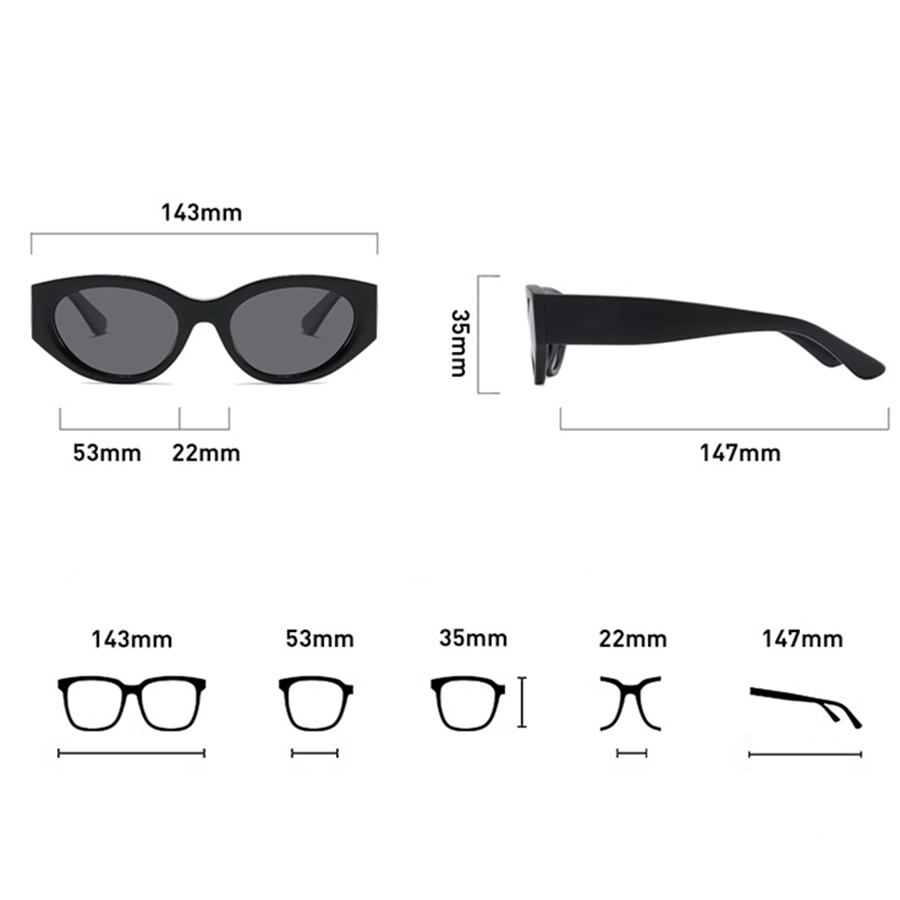 Klassische Cat-Eye-Sonnenbrill – Sunglasses Cat Eye Bewertung und Preis