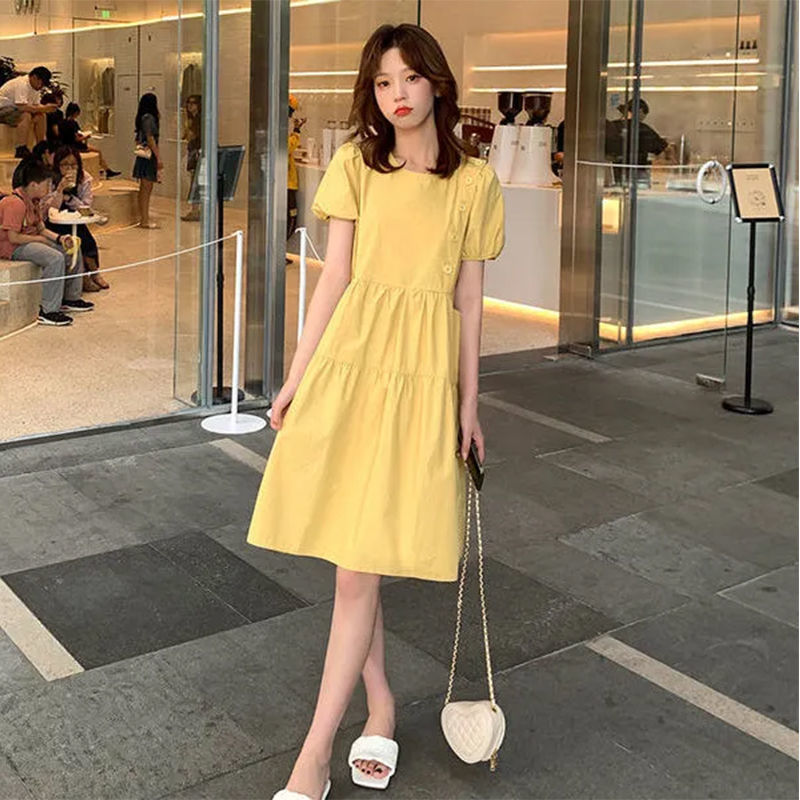 2021 lose Elegante Koreanische – Linen Dress Wrap Bewertung und Preis