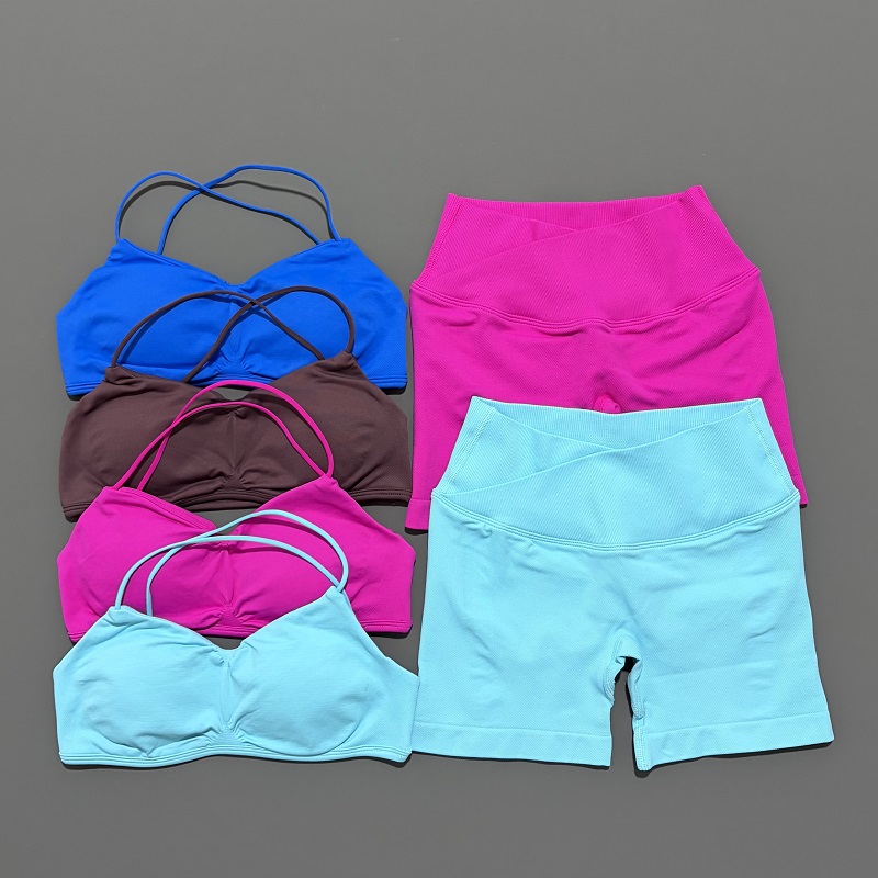 2-teiliges Vision Gym Set Dame – Crop Top Crochet Bewertung und Preis
