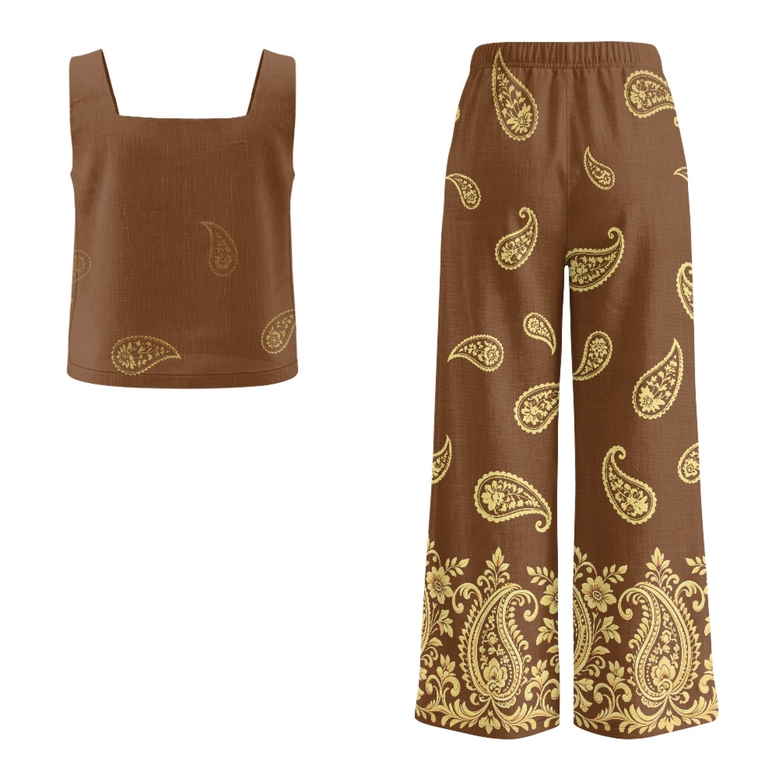 INSTANTARTS Damen-Leinenwesten – Linen Pant Wide Bewertung und Preis