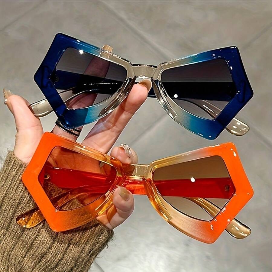 Zweiteiliges Set, unregelmäßig – Sunglasses Cat Eye Bewertung und Preis