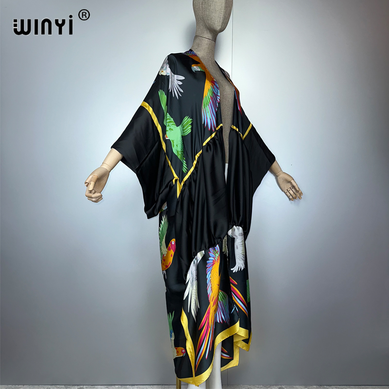 WINYI Print Boho Kimono Maxi S – Cover Up Kaftan Bewertung und Preis