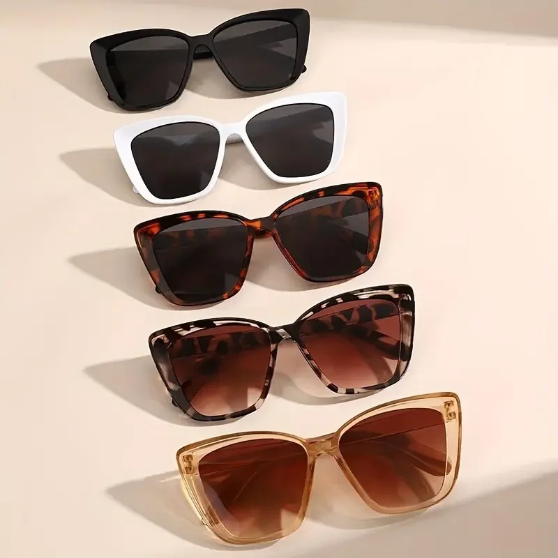 5 Stück Damen-Sonnenbrillen im – Sunglasses Cat Eye Bewertung und Preis
