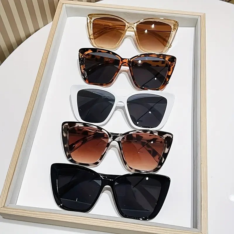 5 Stück Damen-Sonnenbrillen im – Sunglasses Cat Eye Bewertung und Preis
