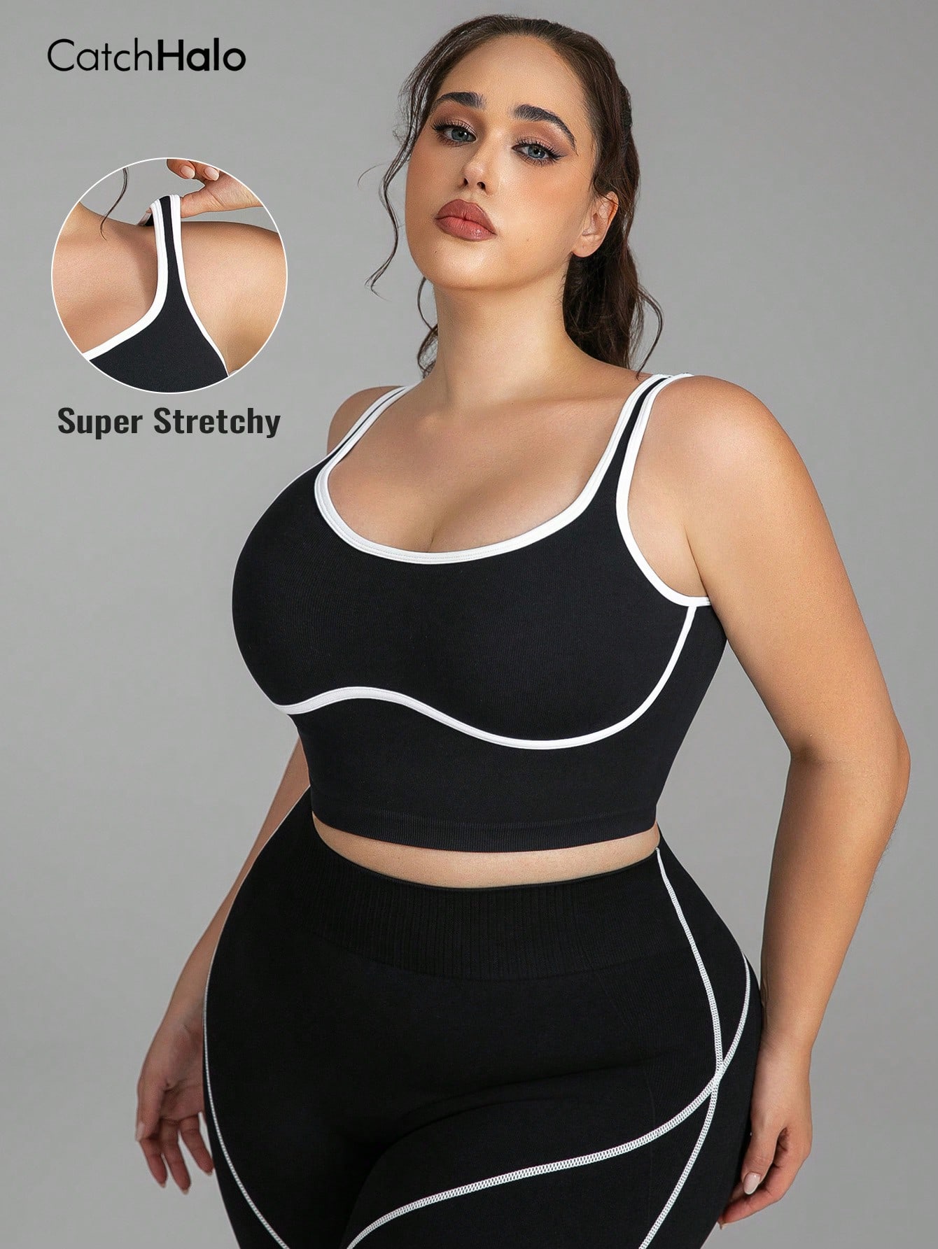 Damen Plus-Size Nahtloses Bral – Crop Top Crochet Bewertung und Preis