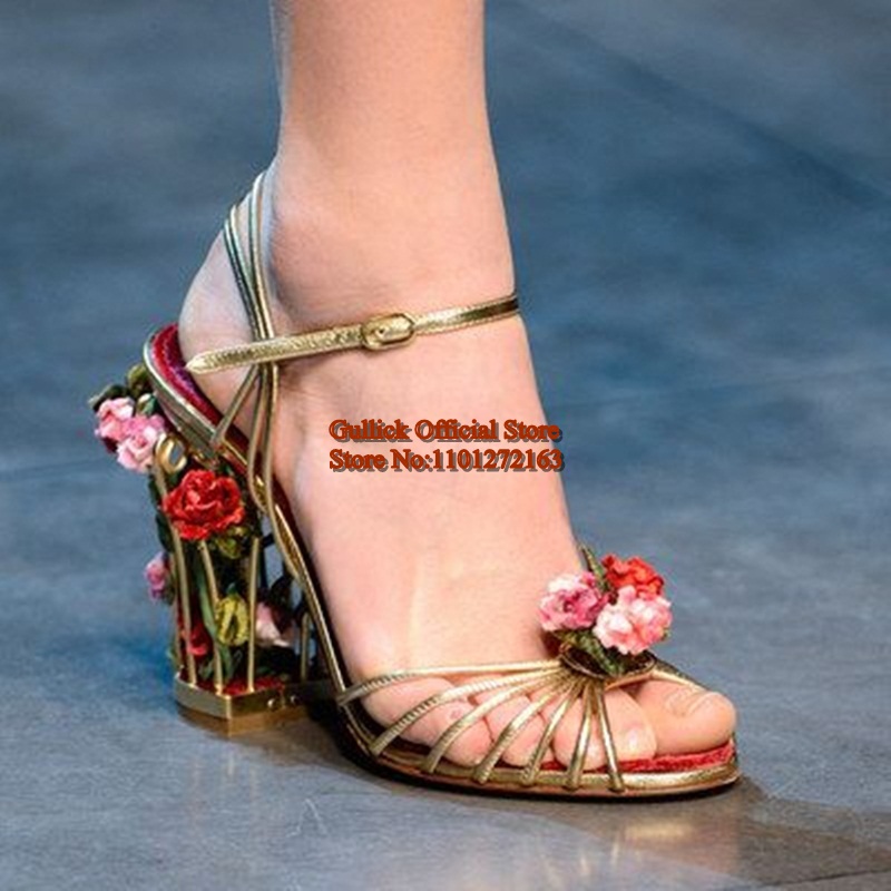 Luxus Vogelkäfig Damen Sandale – Sandal Strappy Heeled Bewertung und Preis
