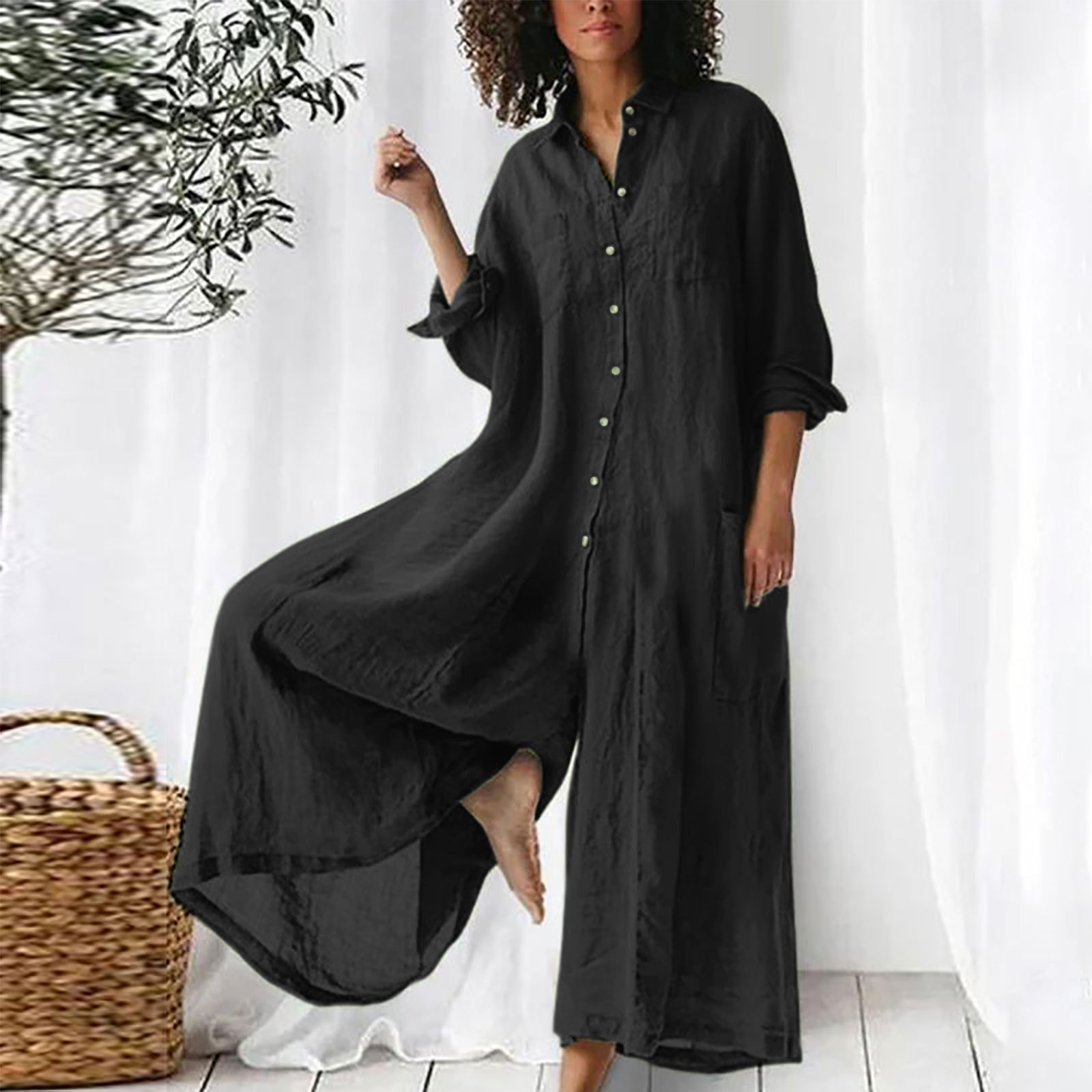 Damen-Jumpsuit für den Alltag, – Jumpsuit Linen Relaxed Bewertung und Preis