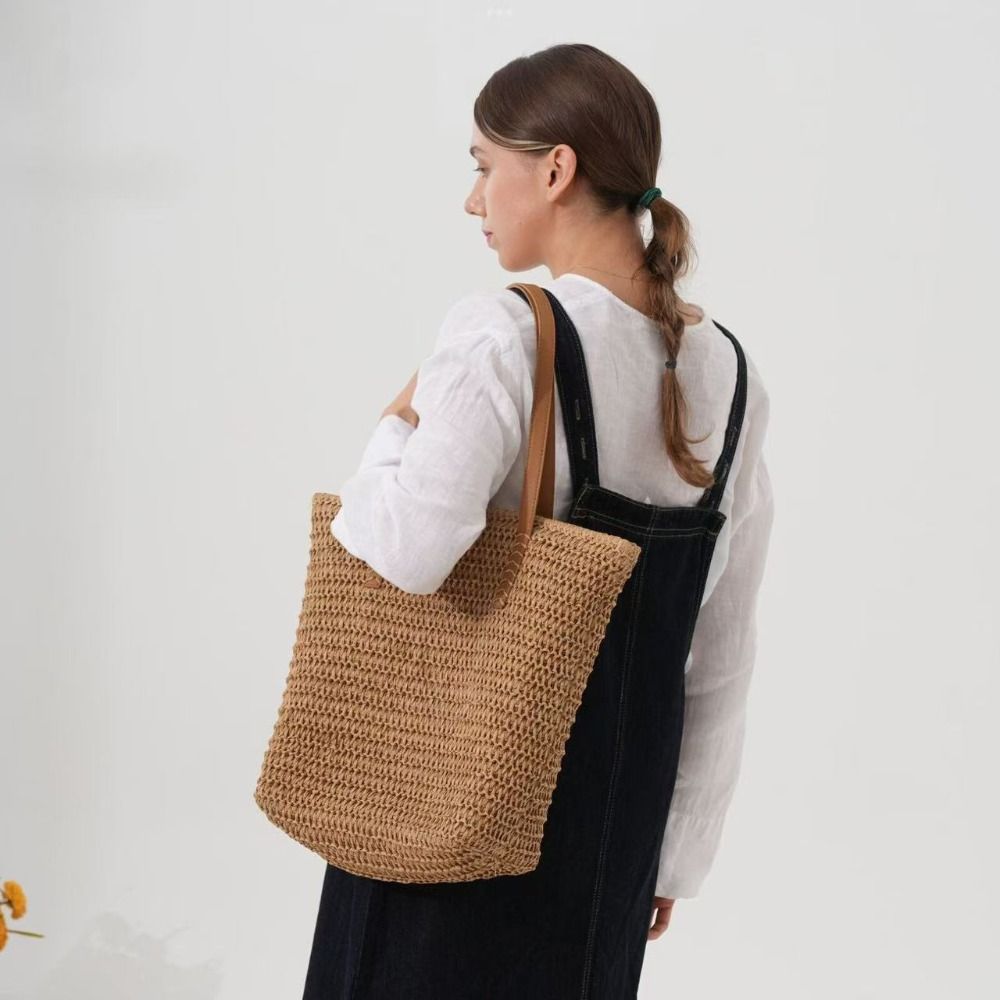 Niedliche Einfarbige Gewebte S – Tote Bag Beach Bewertung und Preis