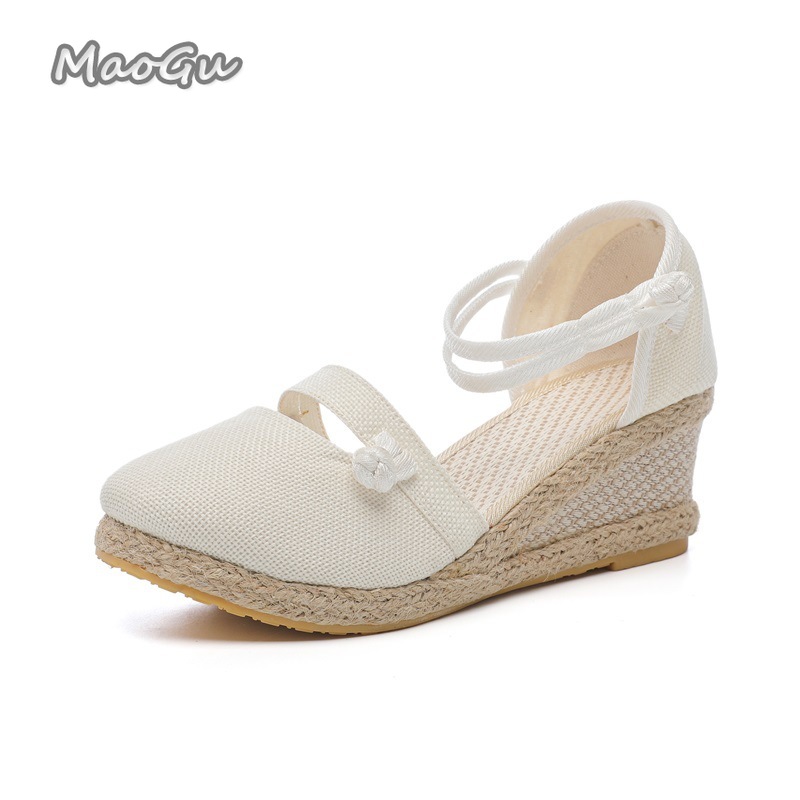 Damen-Espadrille-Keilsandalen  – Wedge Espadrille Women Bewertung und Preis