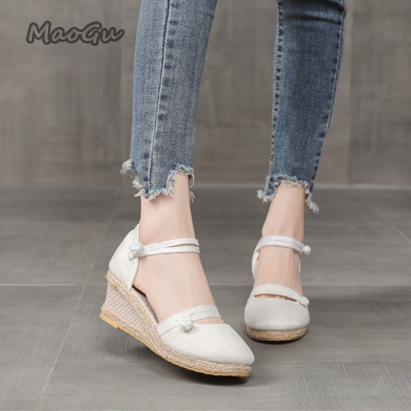 Damen-Espadrille-Keilsandalen  – Wedge Espadrille Women Bewertung und Preis