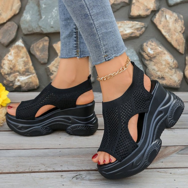 Damen-Plateau-Sandalen, Sommer – Wedge Espadrille Women Bewertung und Preis