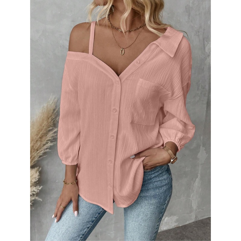 Plus Größe 1XL-5XL Frauen Blus – Blouse Off Shoulder Bewertung und Preis