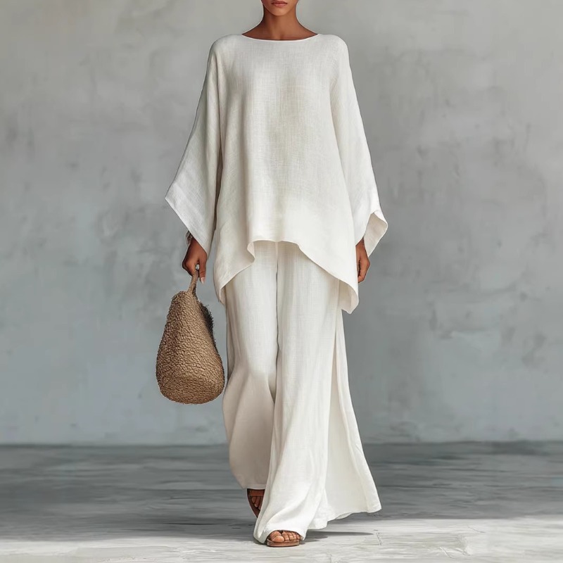 Frühling Neue Mode Leinen Lock – Linen Pant Wide Bewertung und Preis