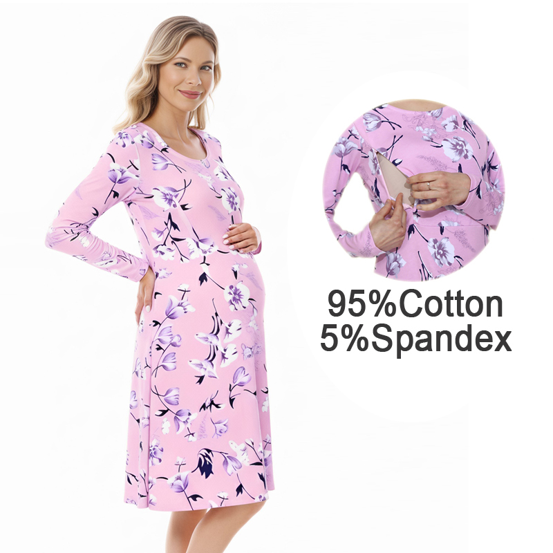Blumiges Umstandskleid mit Run – Midi Skirt Floral Bewertung und Preis